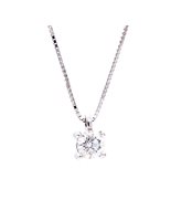Collar Crivelli Mujer PUNTO LUCE in Oro blanco Diamante 0.80 Ct 024-0481 0.80 G SI - 024-0481 0.80 G SI